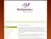 Tablet Screenshot of multiplastics.co.za